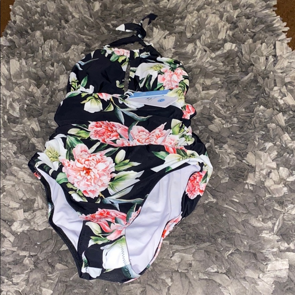 Floral swimsuit